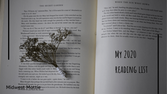 My 2020 Reading&nbsp;List.